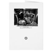 Motorcycle Engine - Vertical Cards (Back)