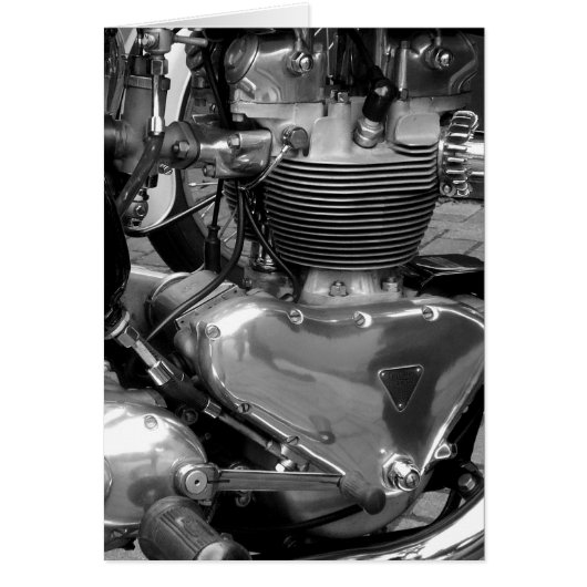 Motorcycle Engine - Vertical Cards (Front)
