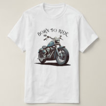Motorcycle Enthusiast Biker Born To Ride Classic