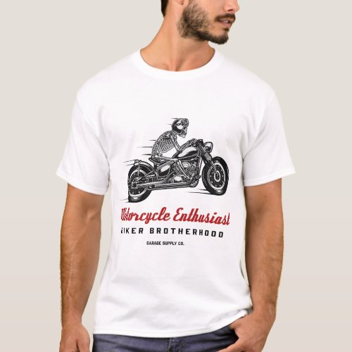Motorcycle Enthusiast T_Shirt