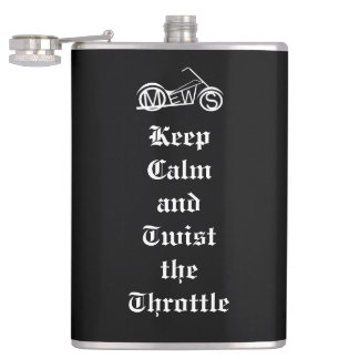 Motorcycle Enthusiasts of the Western Suburbs Flask