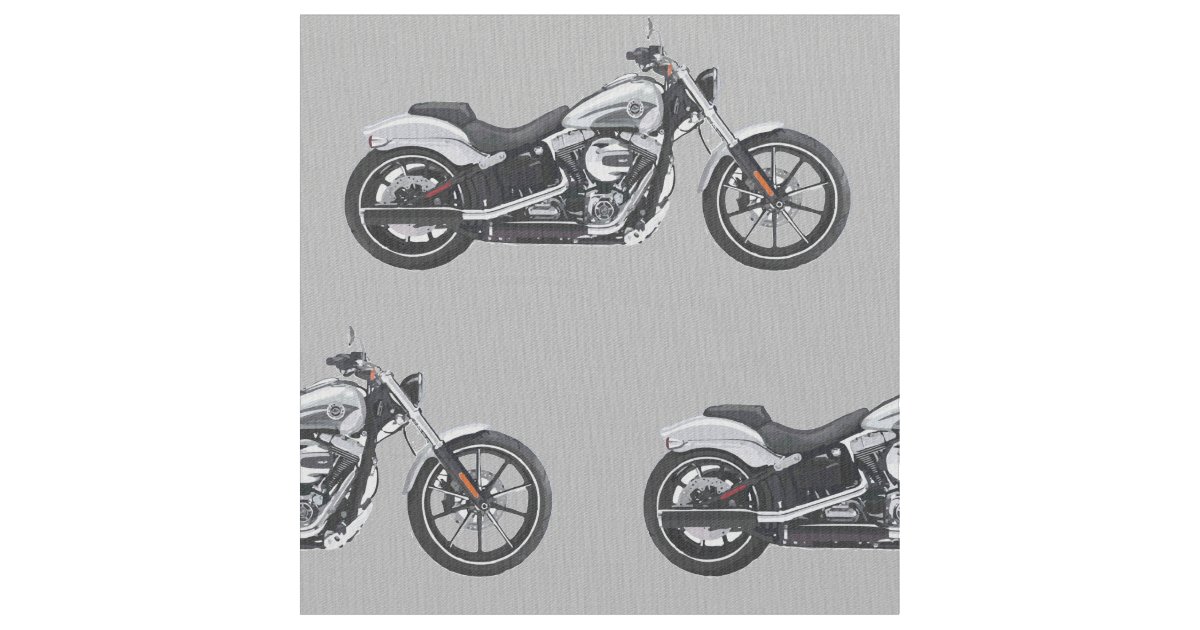 Motorcycle Fabric | Zazzle