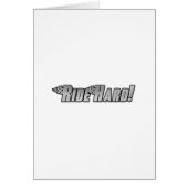 Motorcycle Flames - Ride Hard (Front)