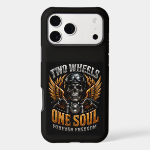 🦅 Motorcycle Freedom Graphic For Riders 🏍️ iPhone 17 Pro Max Case