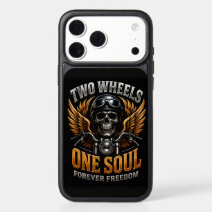 🦅 Motorcycle Freedom Graphic For Riders 🏍️ iPhone 17 Pro Max Case