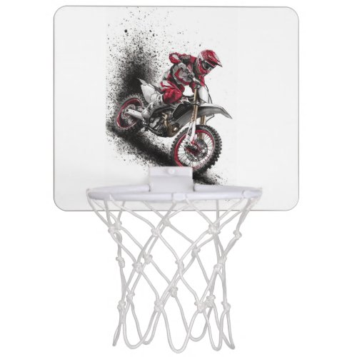 Motorcycle gambling cockroach mini basketball hoop