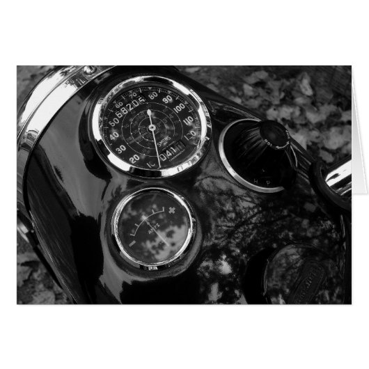 Motorcycle Gauges Cards (Front Horizontal)