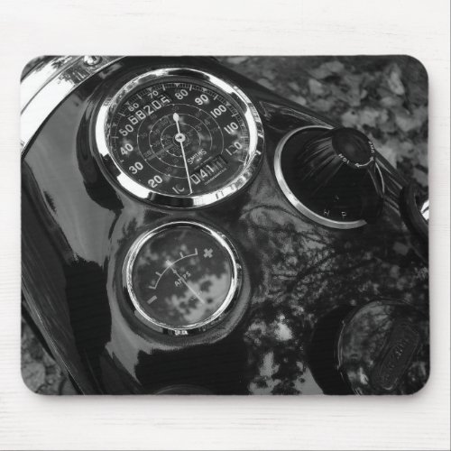 Motorcycle Gauges Mouse Pad