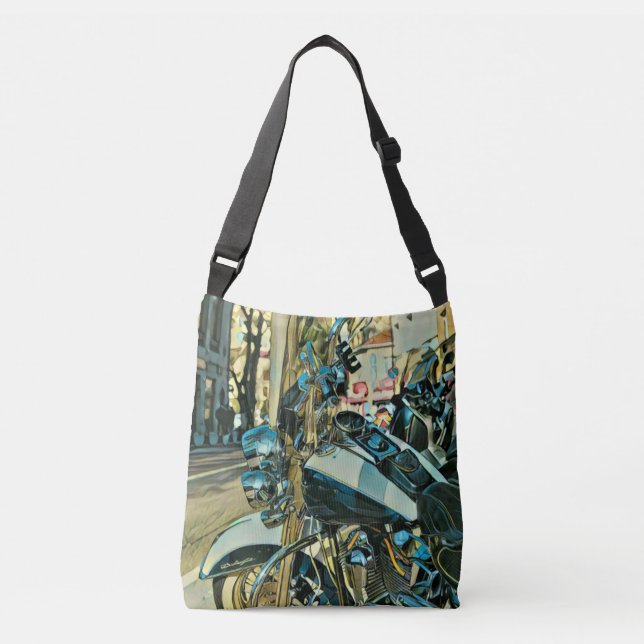 Motorcycle gift crossbody bag (Front)