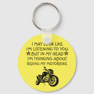 Motorcycle Gift, Funny Gifts for Biker, Keychain