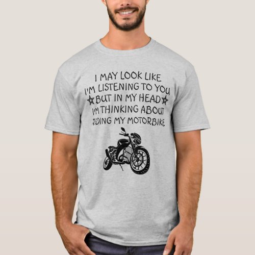 Motorcycle Gift Motorbike Gift Motorbike Gifts  T_Shirt