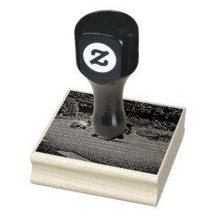 Motorcycle gift rubber stamp