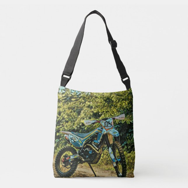 Motorcycle gifts crossbody bag (Front)