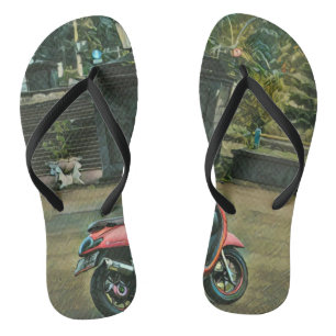 motorcycle gifts for him flip flops