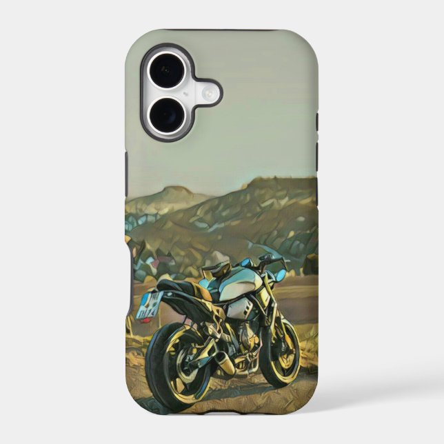 Motorcycle gifts iphone case (Back)