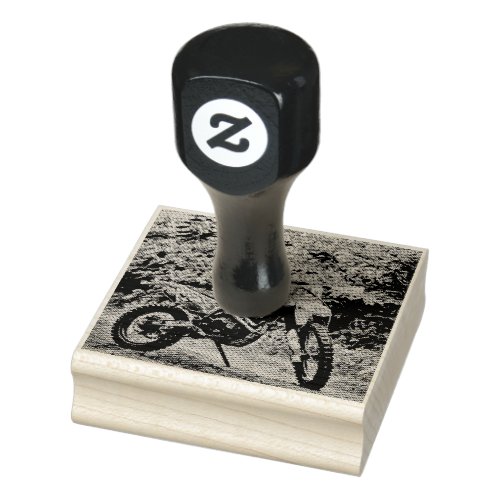 Motorcycle gifts rubber stamp