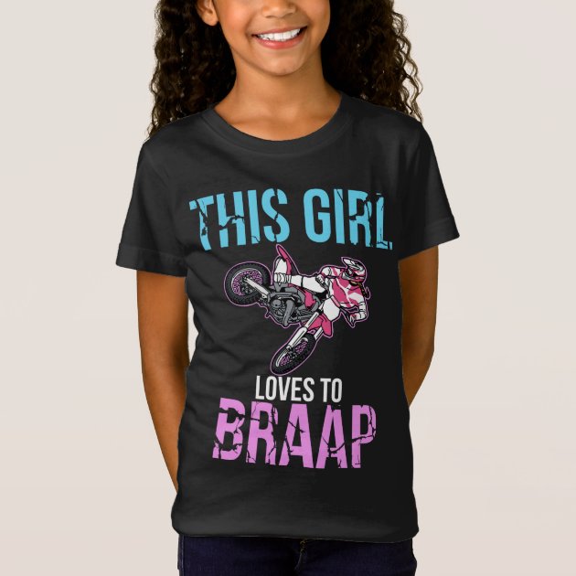 Girls motocross cheap shirts