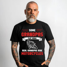 Motorcycle Grandpa Biker Gift