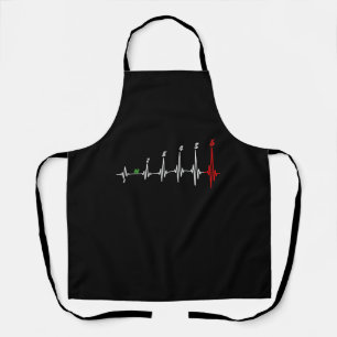 Motorcycle Heartbeat Speed Bike Motocross Apron