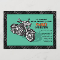 Motorcycle Invitation