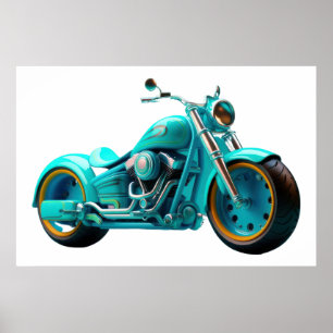 Motorcycle IV Poster