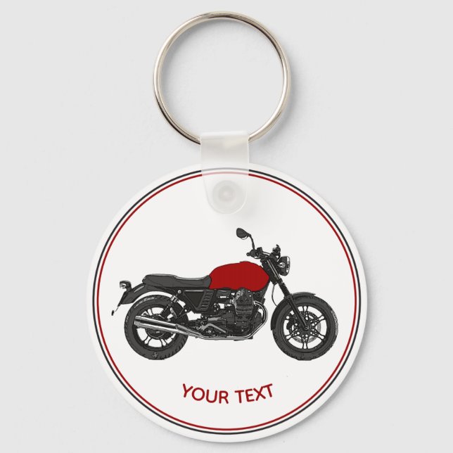 Motorcycle Keychain (Front)