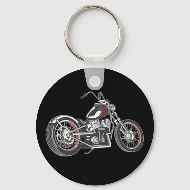 Motorcycle. Keychain (Front)