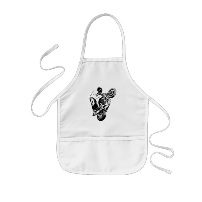 Motorcycle     kids' apron (Front)