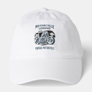 Motorcycle Legend Vintage Retro Hat