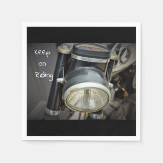 Motorcycle Light Napkins