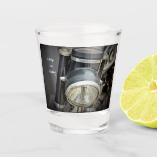 Motorcycle Light Shot Glass
