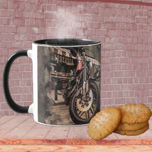 MOTORCYCLE Macro View Mug