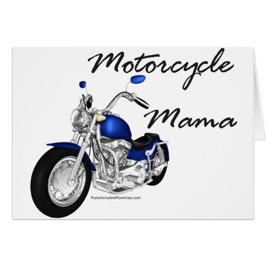 Motorcycle Mama Cards (Front Horizontal)