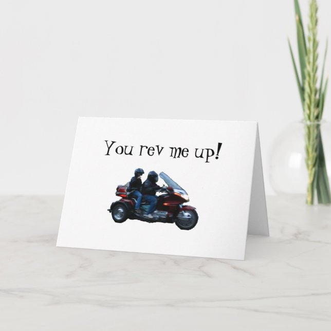 Motorcycle Mama Holiday Card (Front)
