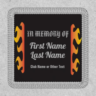 Motorcycle Memorial Tribute Patch