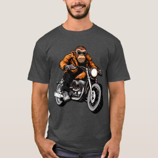 Motorcycle monkey T-Shirt