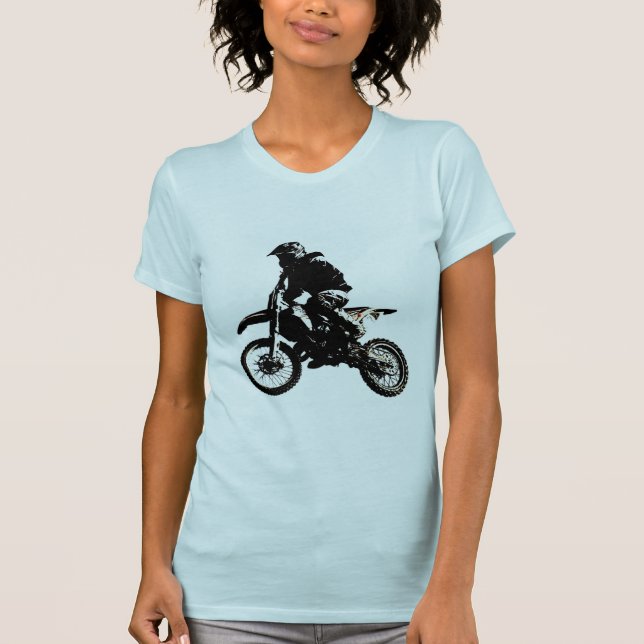 Motorcycle Motocross T-Shirt (Front)