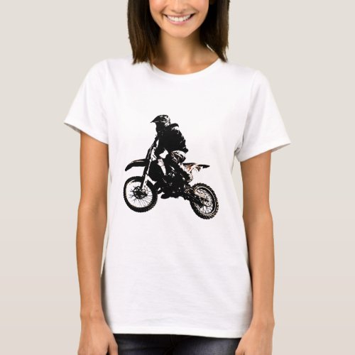 Motorcycle Motocross T_Shirt