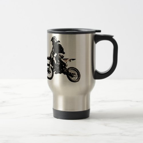 Motorcycle Motocross Travel Mug
