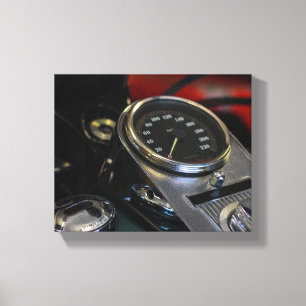 Motorcycle Motorbike Biker Ride Rider Canvas Print