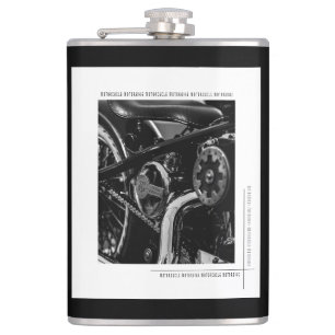 Motorcycle Motorbike Biker Ride Rider Flask