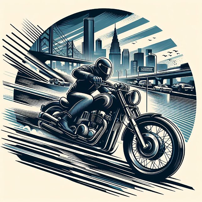 Motorcycle Motorbike Motorcross Sport Neck Tie (Creator Uploaded)