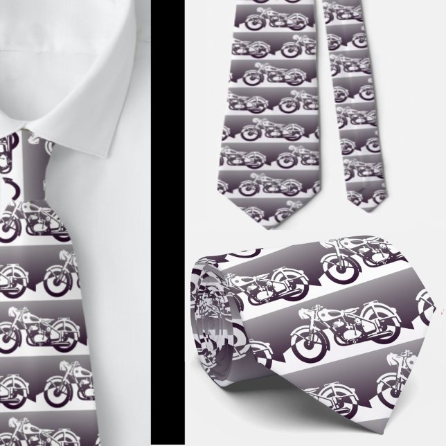 Motorcycle Motorcross Sport Neck Tie (Creator Uploaded)
