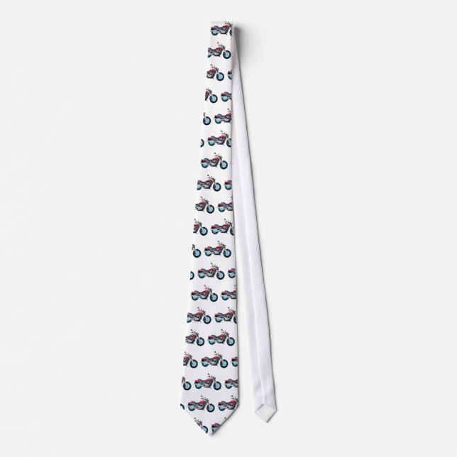 Motorcycle Neck Tie (Front)