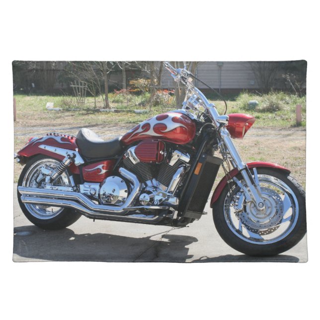 motorcycle placemat (Front)
