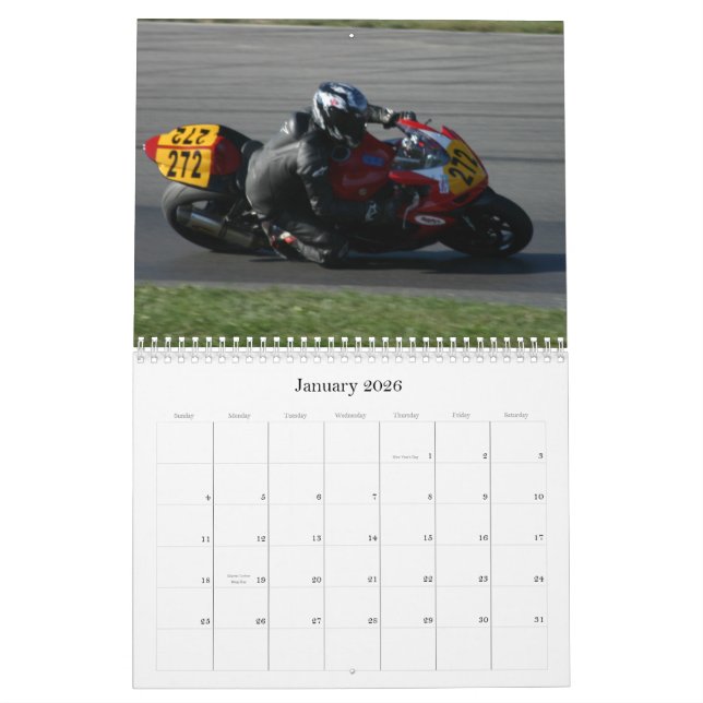 Motorcycle Racing Calendar (Jan 2026)