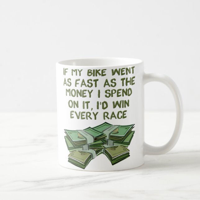 Motorcycle Racing Funny Mug (Right)
