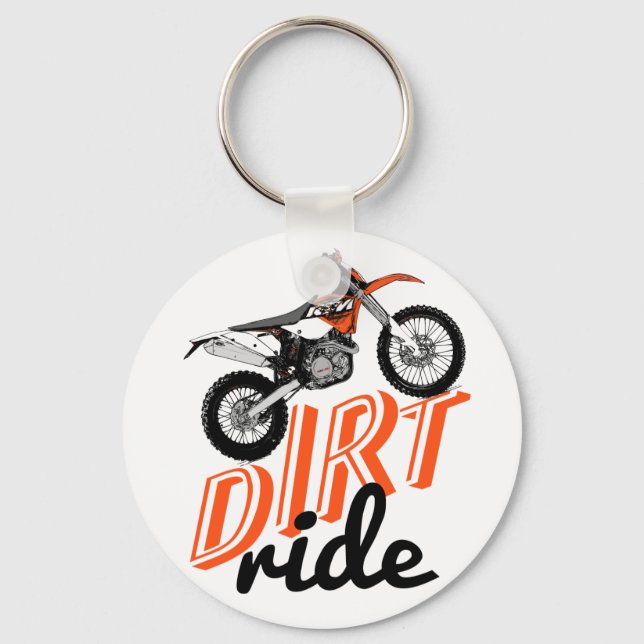 Motorcycle racing keychain (Front)