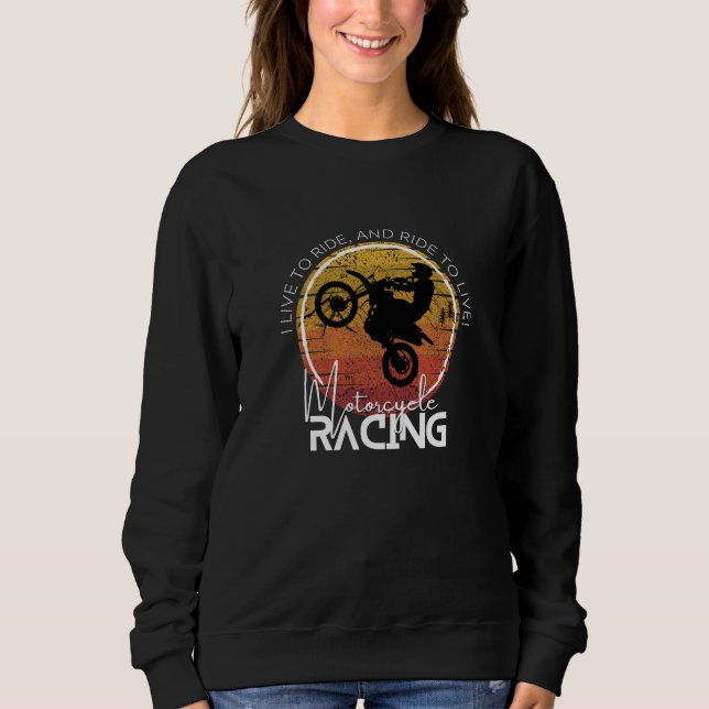 MOTORCYCLE RACING | Wear your sport Sweatshirt (Front)