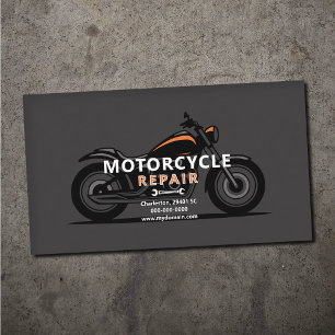 Motorcycle Repair Business Card